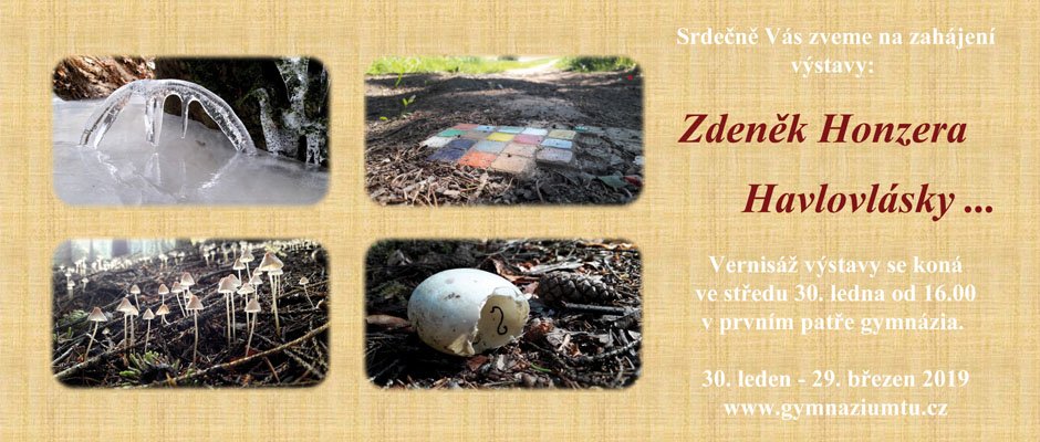 Vernisáž výstavy Zdeňka Honzery