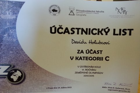 Celostátní kolo zeměpisné olympiády