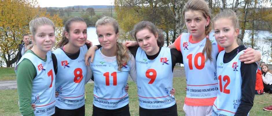 2. místo v Republikovém finále AŠSK ČR v přespolním běhu družstev, další skvělý úspěch našich reprezentantek