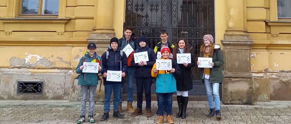Výtečně v okresním kole zeměpisné olympiády
