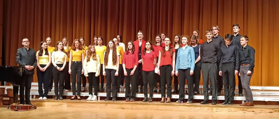 Pozvánka na koncert pěveckého sboru COLOURS OF GTU