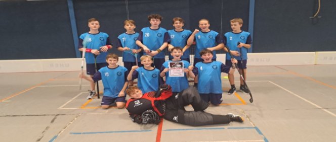 Úspěch mladých florbalistů