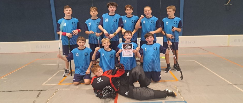 Mladí florbalisté skončili ve finále