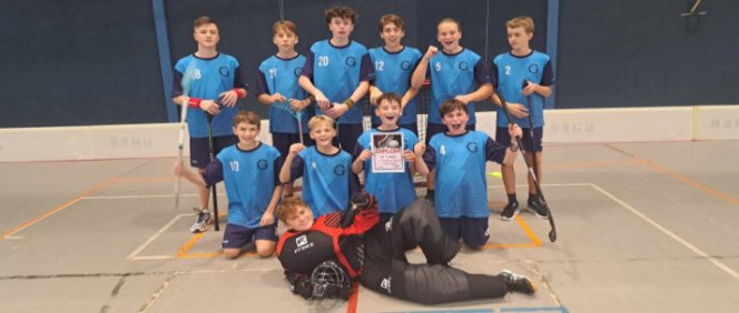 Mladí florbalisté skončili ve finále