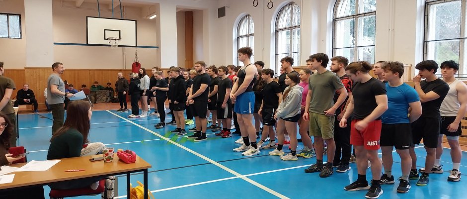 Krajské kolo v silovém čtyřboji