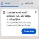 Všimli jste si v Gmailu výzvy k přenosu e-mailů?