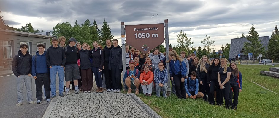 Studenti partnerského gymnázia v Jeveru poznávali Trutnov a okolí
