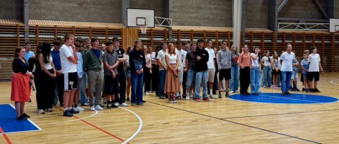 Gymnázium přivítalo nové studenty
