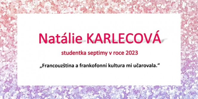Francouzština ji okouzlila