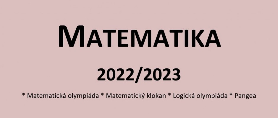 Úspěchy v soutěžích za školní rok 2022/2023