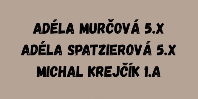 Úspěchy v soutěžích za školní rok 2023/2024