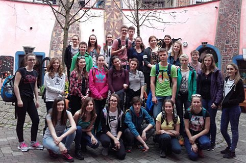 Výměnný pobyt studentů Zerbst - Trutnov v dubnu 2016